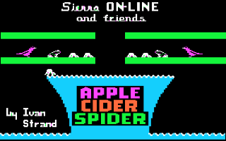 Apple Cider Spider Title Screen